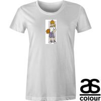 AS Colour - Women's Wafer Crew Tee (Slim Fit) Thumbnail