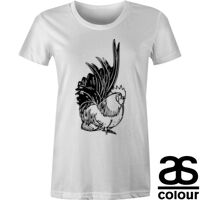 AS Colour - Women's Wafer Crew Tee (Slim Fit) Thumbnail