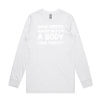 AS Colour - Base Long Sleeve Tee - Unisex Thumbnail