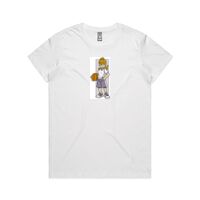 AS Colour - Women's Maple Crew Tee (Regular Fit) Thumbnail