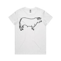 AS Colour - Women's Maple Crew Tee (Regular Fit) Thumbnail