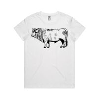 AS Colour - Women's Maple Crew Tee (Regular Fit) Thumbnail