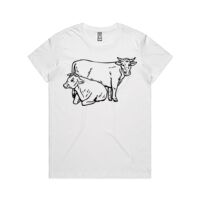 AS Colour - Women's Maple Crew Tee (Regular Fit) Thumbnail