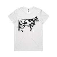 AS Colour - Women's Maple Crew Tee (Regular Fit) Thumbnail