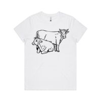 AS Colour - Women's  Maple ORGANIC Tee Thumbnail