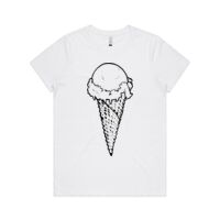 AS Colour - Women's  Maple ORGANIC Tee Thumbnail