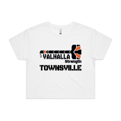 Valhalla TSV / Ladies / Crop / Black Thumbnail