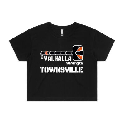 Valhalla TSV / Ladies / Crop / White Thumbnail